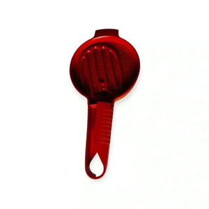 Vintage Tupperware #1689 Orange Sift-It Flour Powder Sugar Sifter Squeeze Handle